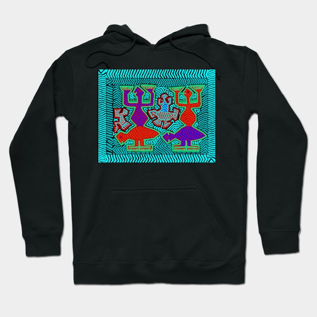 KUNA SHAMAN FAMILY and Tortugas Hoodie by Esprit-Mystique